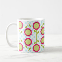 Mod Blooms Cofee Mug mugs