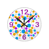Mod Bubbles 1 wall clocks