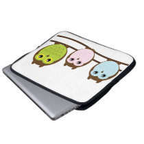 Mod Chic Classy Destiny Owl Laptop Computer Sleeves