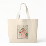 Mod Christmas Angel Tote Bag