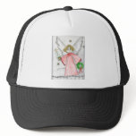 Mod Christmas Angel Trucker Hat
