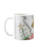 Mod Christmas Angel Mugs