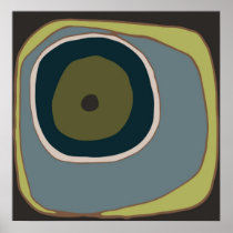 Mod Circle 1 - Art Print