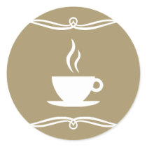 mod coffee stickers