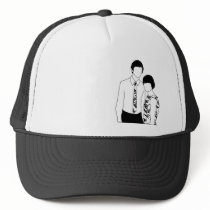 Mod Couple cap hats