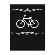 mod cycling post card
