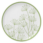 Mod Dandelions, Melamine Tableware / Plate