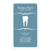 mod dental business cards