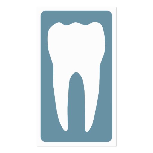 mod dental business cards (back side)