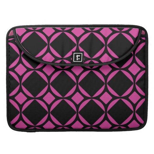 Mod Diamonds (Pink & Black) MacBook Pro Sleeve