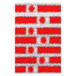 Mod Flames Scrapbook Paper Custom Stationery