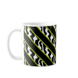 Mod Green Zebra Coffee Mug