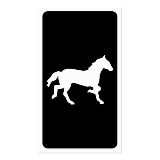 mod horse business card (back side)