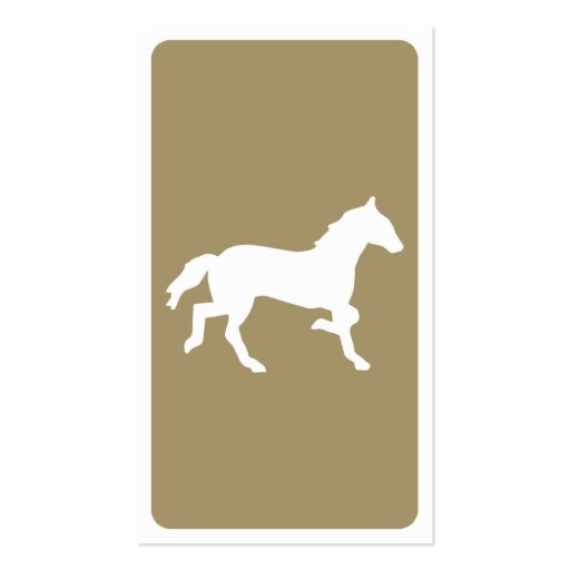 mod horse business cards (back side)