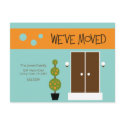 Mod  - Just Moved Announcement postcards