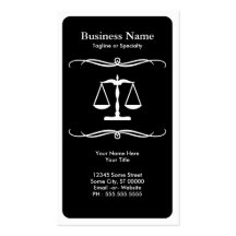 mod law business card templates