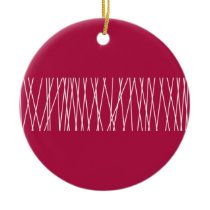 Mod Lines Ornament