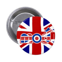 Mod Logo with union Jack Pin