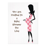 mod mama Baby shower Invitation invitations