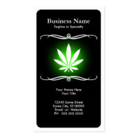 mod marijuana business cards