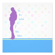 Mod Mom Baby Shower Invitation Template