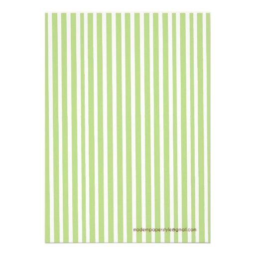 Mod Monkey Baby Shower invitation