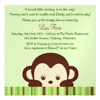 Safari Baby Shower Invitations & Supplies