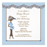 Mod Mother To Be Ethnic Boy Shower Invitations