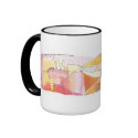 MOD MUG #10 - Whimsical Abstract Art by Torrant