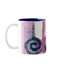 MOD MUG #12 - Spiral Art Painting by Torrant by modmugs MOD MUG #12 - Spiral Art Painting by Torrant