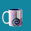 MOD MUG #12 - Spiral Art Painting by Torrant