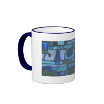 MOD MUG #3 - Abstract Art Mugs by Jessica Torrant
