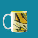 MOD MUG #6 - Bold Yellow Abstract Art by Torrant