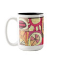 MOD MUG #8 - Wild Abstract Design, Jessica Torrant