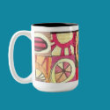 MOD MUG #8 - Wild Abstract Design, Jessica Torrant