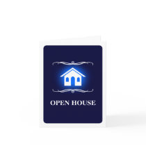 mod open house announcement cards