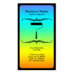 mod paint roller business card