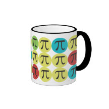 Mod Pi  - Colorful Pi Gift Coffee Mugs