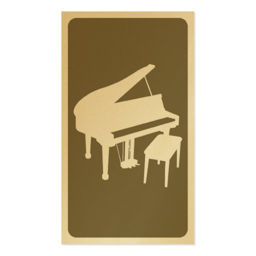 mod piano business card template (back side)