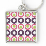 Mod Pink Olive Premium Keychain