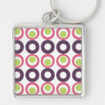 Mod Pink Olive Premium Keychain