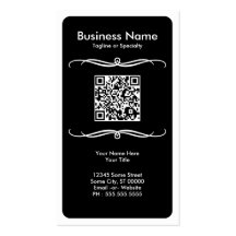 mod QR code Business Card