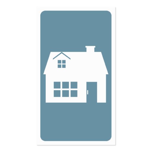 mod real estate business card template (back side)