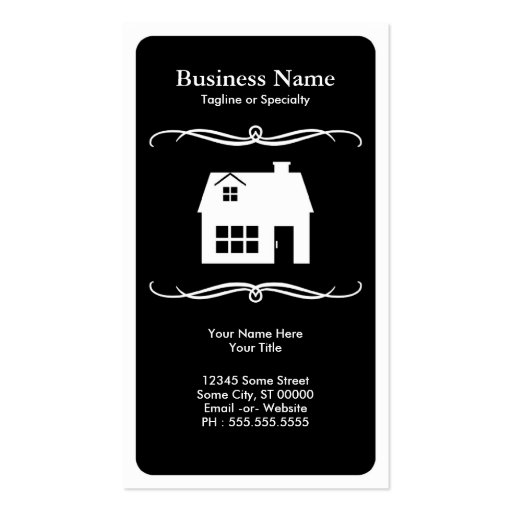 mod real estate business card templates