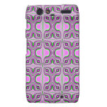 mod retro pink pattern motorola droid RAZR covers