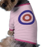Mod Rocker Target dog shirt