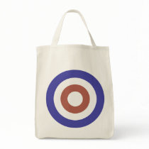 Mod Rocker Target tote bag by teebag Mod Rocker Target tote bag