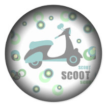 Mod Scoot Fade Sticker by ScottInk Mod Scoot Fade Sticker