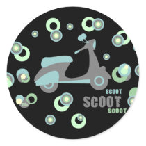 Mod Scooter Sticker