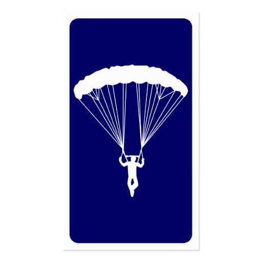 mod skydiving business card template (back side)